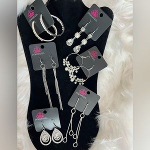 Lot #12 of 6 pair fashion earrings